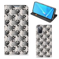OPPO A52 | A72 | Hoesje maken | Salamander Grey