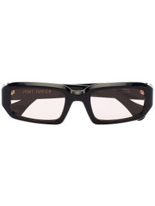 Port Tanger lunettes de soleil Mektoub à monture rectangulaire - Noir