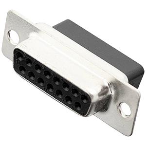 encitech DBC15-SS 2101-0190-12 D-sub female connector 180 ° Aantal polen: 15 Crimpen 1 stuk(s) Tray