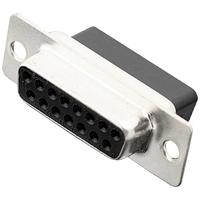 encitech DBC15-SS 2101-0190-12 D-sub female connector 180 ° Aantal polen: 15 Crimpen 1 stuk(s) Tray - thumbnail