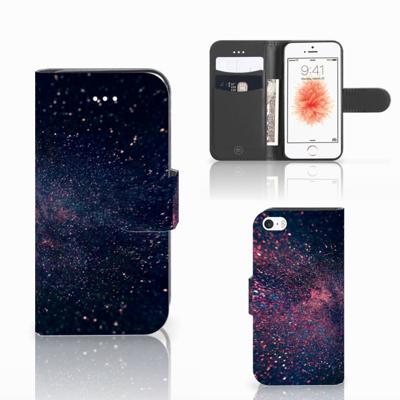 Apple iPhone 5 | 5s | SE | Book Case | Stars