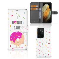 Samsung Galaxy S21 Ultra | Book Cover | Donut Roze