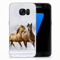 Samsung Galaxy S7 | TPU Hoesje | Paarden