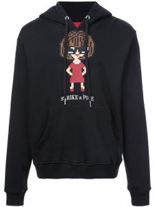 Mostly Heard Rarely Seen 8-Bit Strike a Pose hoodie - Noir