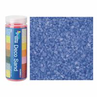 Glorex Hobby zandkorrels/kleine kiezelsteentjes - 3x - blauw - 480 gram - vulmateriaal