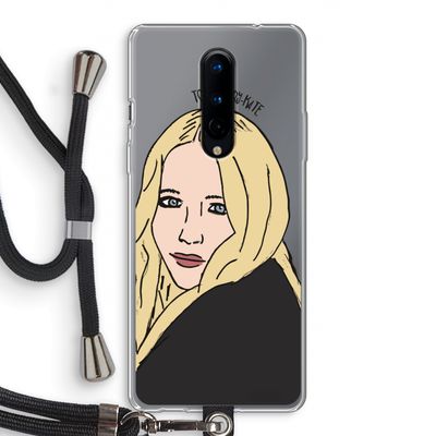 Mary Kate: OnePlus 8 Transparant Hoesje met koord