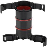 Wiska 10109728 BFC-17-17-BK Golfbuisadapter Zwart Recht 1 stuk(s)