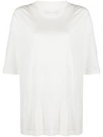 Zadig&Voltaire t-shirt en lin à manches courtes - Blanc