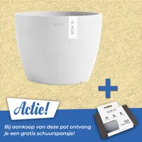 Pot stockholm d45cm puur wit