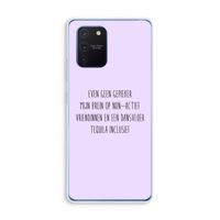 Tequila: Samsung Galaxy Note 10 Lite Transparant Hoesje