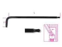 Beta Haakse stiftsleutels met kogelkop, lang model, voor Torx® schroeven 97BTXL 10 - 000970310
