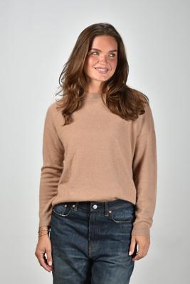 Les Tricots de Lea trui Marinette 37043 camel