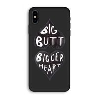 Big butt bigger heart: iPhone XS Biologisch afbreekbaar hoesje