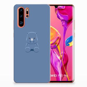 Huawei P30 Pro Telefoonhoesje met Naam Baby Rhino