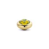 Melano Vivid Basic CZ Steentje Yellow | Goud