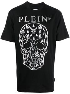 Philipp Plein t-shirt à logo imprimé - Noir