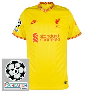 Liverpool 3e Shirt 2021-2022 + Champions League Badges