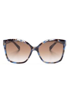 Michael Kors lunettes de soleil Malia à monture carrée - Bleu