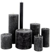 HEMA Rustieke Kaarsen Zwart (zwart) HEMA Rustieke Kaarsen Zwart (zwart)