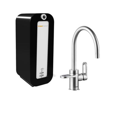 HotSpot Titanium Alessio kokend water kraan met Combi 8 liter boiler, RVS