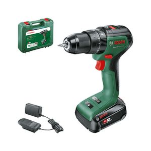 Bosch Groen UniversalDrill 18V-60 | Accuschroefboormachine met twee standen | Incl. Accu en Lader - 06039D7001