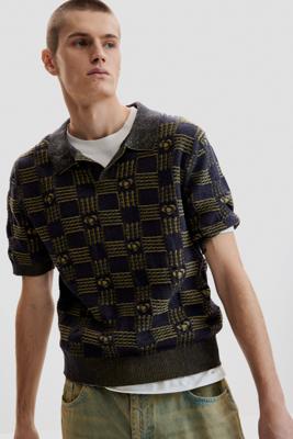 Tweekleurig poloshirt - BLUE - M