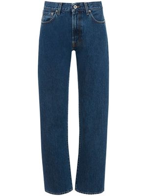 JW Anderson jean droit à taille haute - Bleu