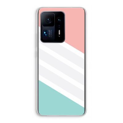 Strepen pastel: Xiaomi Mi Mix 4 Transparant Hoesje