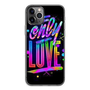Only Love: iPhone 11 Pro Transparant Hoesje