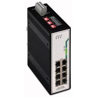 Wago 852-102 netwerk-switch Fast Ethernet (10/100) Zwart - thumbnail