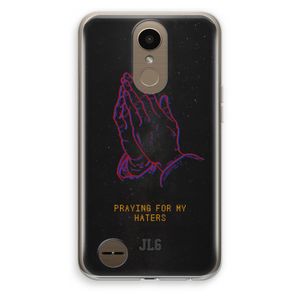 Praying For My Haters: LG K10 (2017) Transparant Hoesje