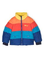 Marc Jacobs Kids doudoune à design colour block - Bleu