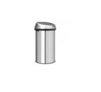 Brabantia Touch Bin afvalemmer 60 liter - Matt Steel Fingerprint Proof - thumbnail