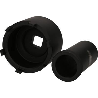 KS Tools 460.5630 Set steekmoeren met geleidebuis voor Mercedes, Ø 75 mm, 2-delig