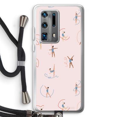 Dancing #3: Huawei P40 Pro Plus Transparant Hoesje met koord