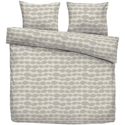 2e Halve Prijs Leen Bakker - Dekbedovertrek Alan - 200x220 Cm - Katoen/Polyester - Beige