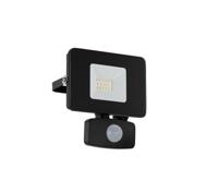 Eglo LedspotFaedo 3 - 10w met bewegingssensor zwart - 97459