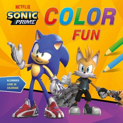 Sonic Prime Color Fun (Paperback)