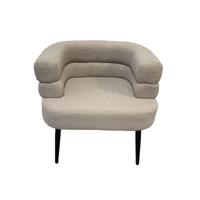 Leunstoel Versa Beige 57 X 72 X 71 CM