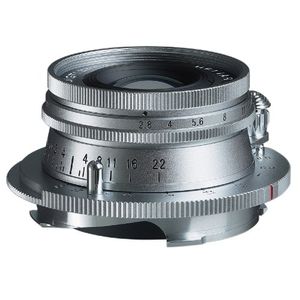 Voigtländer Heliar 40mm F/2.8 ASPH Leica M Mount zilver