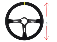 LTEC - 3 Spaaks Suede 90mm Diep