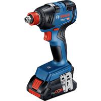 Bosch Professional GDX 18V-200+GSR 06019J2207 Accu-draaislagmoeraanzetter, Accu-schroefboormachine - thumbnail