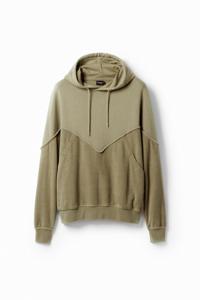 Tweekleurige trui - GREEN - L