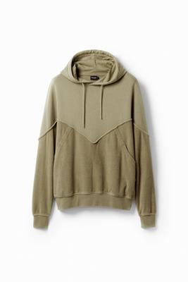 Tweekleurige trui - GREEN - XL