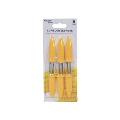 Kitchen Tools Maisprikkers geel pak a 6
