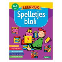 Deltas Leerrijk spelletjesblok (6-8 j.)