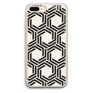 Geometrisch patroon: iPhone 7 Plus Transparant Hoesje