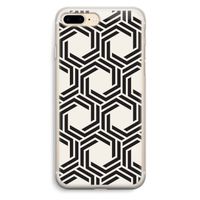 Geometrisch patroon: iPhone 7 Plus Transparant Hoesje