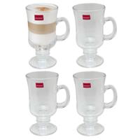 Irish Coffee glas - 4x - 230 ml - glazen - 14 cm - koffie glazen