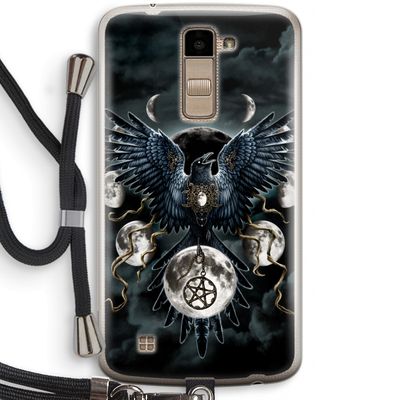 Sinister Wings: LG K10 (2016) Transparant Hoesje met koord